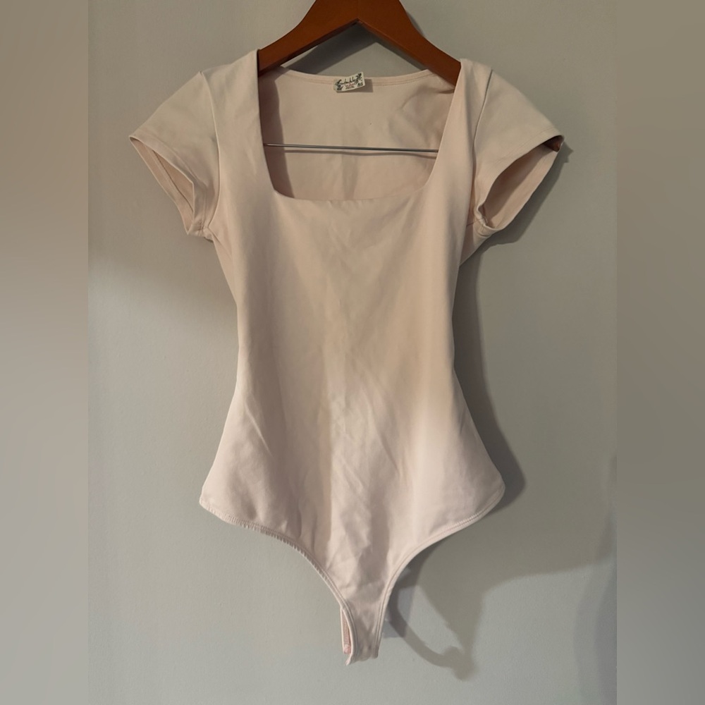Free People thong Bodysuit size small